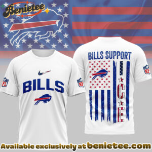 Buffalo Bills Premium NFL Ice Support 3D Tshirt, Sweatshirt, Hoodie