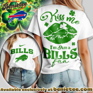 Buffalo Bills Premium NFL Kiss Me St. Patricks Day Women Tshirt, Hoodie, Sweatshirt