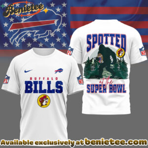 Buffalo Bills Premium NFL Spotted at the Super Bowl 3D Tshirt, Sweatshirt, Hoodie