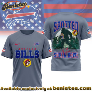 Buffalo Bills Premium NFL Spotted at the Super Bowl 3D Tshirt, Sweatshirt, Hoodie