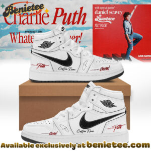 Charlie Puth The Whatevers Clever World Tour Shoes Nike Air Force 1 - Ver 24