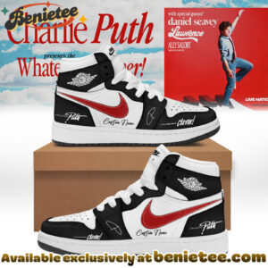 Charlie Puth The Whatevers Clever World Tour Shoes Nike Air Force 1 - Ver 26