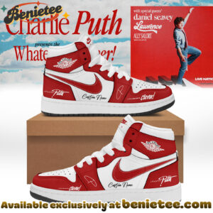 Charlie Puth The Whatevers Clever World Tour Shoes Nike Air Force 1 - Ver 22