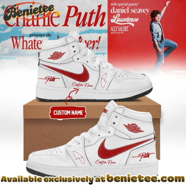 Charlie Puth The Whatevers Clever World Tour Shoes Nike Air Force 1 - Ver 28