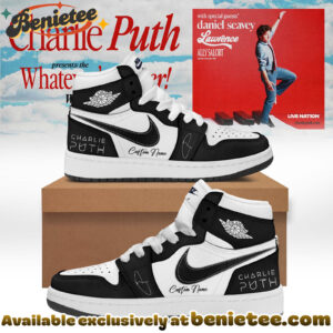 Charlie Puth The Whatevers Clever World Tour Shoes Nike Air Force 1 - Ver 34