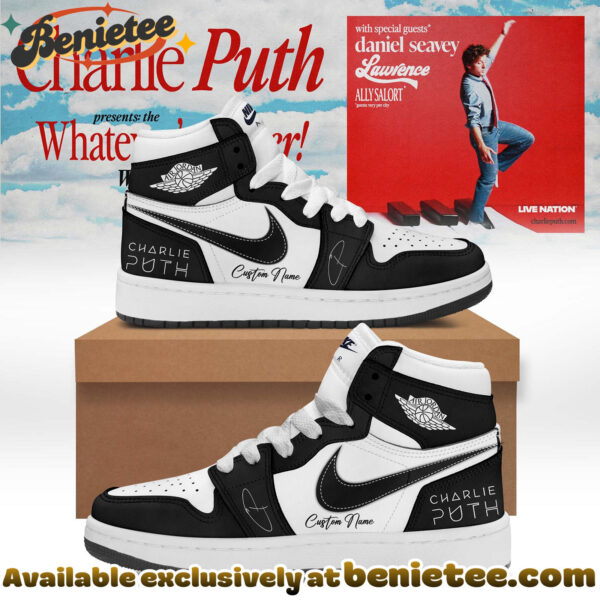 Charlie Puth The Whatevers Clever World Tour Shoes Nike Air Force 1 - Ver 34