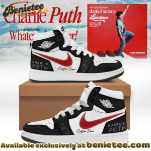 Charlie Puth The Whatevers Clever World Tour Shoes Nike Air Force 1 - Ver 35