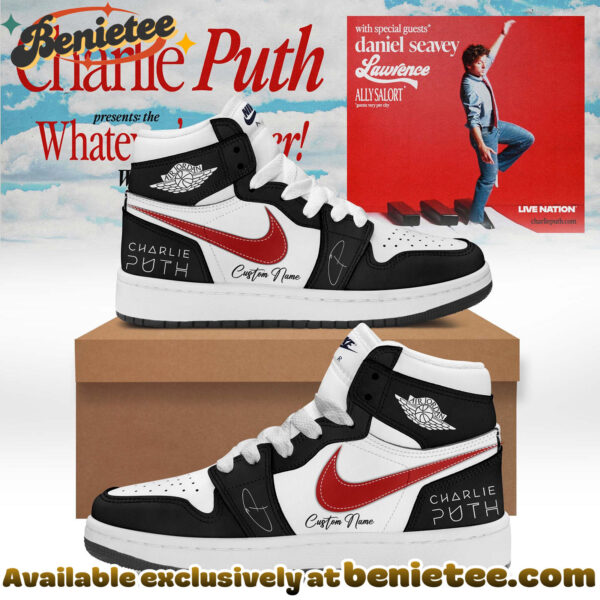 Charlie Puth The Whatevers Clever World Tour Shoes Nike Air Force 1 - Ver 35