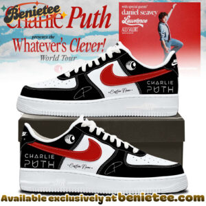 Charlie Puth The Whatevers Clever World Tour Shoes Nike Air Force 1 - Ver 20