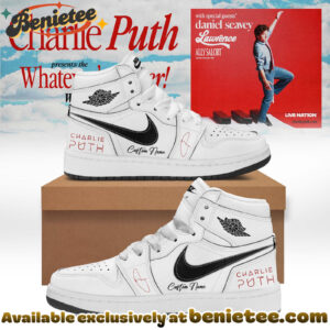 Charlie Puth The Whatevers Clever World Tour Shoes Nike Air Force 1 - Ver 37