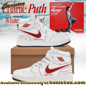 Charlie Puth The Whatevers Clever World Tour Shoes Nike Air Force 1 - Ver 38