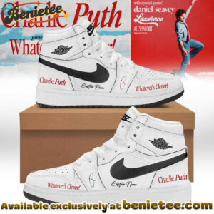 Charlie Puth The Whatevers Clever World Tour Shoes Nike Air Force 1 - Ver 31