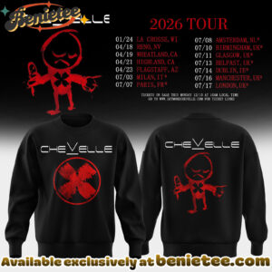 Chevelle 2026 tour Merchandise Sweatshirt, Hoodie, Tshirt