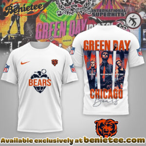 Chicago Bears Premium NFL Premium NFL Green Day X Super Bowl LX Special Edition 3D Tshirt, Hoodie, Sweatshirt