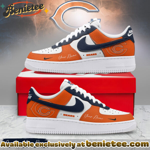 Chicago Bears Premium SHOES Air Force 1 Victory Pride Limited Edition