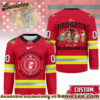 Chicago Blackhawks Premium NHL Snoopy Firefighter Hockey Jersey