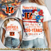 Cincinnati Bengals Premium NFL America God Shed His Grace On Thee Women Tshirt, Hoodie, Sweatshirt