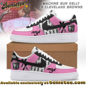 Cleveland Browns MGK Premium SHOES Air Force 1 Limited Edition