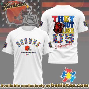 Cleveland Browns Premium NFL Autism Awareness Month 3D Tshirt, Hoodie, Sweatshirt