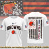 Cleveland Browns Premium NFL Ice Support 3D Tshirt, Sweatshirt, Hoodie