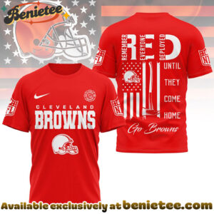 Cleveland Browns Premium NFL Red Friday Firefighter 3D Tshirt, Hoodie, Sweatshirt