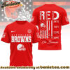 Cleveland Browns Premium NFL Red Friday Firefighter 3D Tshirt, Hoodie, Sweatshirt