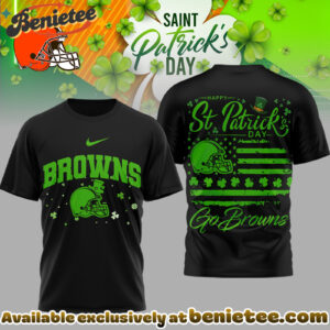 Cleveland Browns Premium NFL St. Patricks Day 3D Tshirt, Hoodie, Sweatshirt