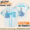 Custom Cinderella Baseball Jersey, Disney Jersey, Anime Jersey