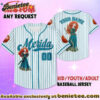 Custom Merida Baseball Jersey, Disney Jersey, Anime Jersey - Ver 2