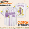 Custom Princess Rapunzel Baseball Jersey, Disney Jersey, Anime Jersey