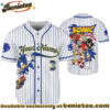 Custom Sonic Baseball Jersey, Disney Jersey, Anime Jersey - Ver 13