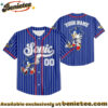 Custom Sonic Baseball Jersey, Disney Jersey, Anime Jersey - Ver 3