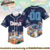 Custom Stitch Baseball Jersey, Disney Jersey, Anime Jersey - Ver 3