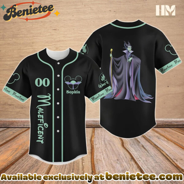Custom Villains Baseball Jersey, Disney Jersey, Anime Jersey