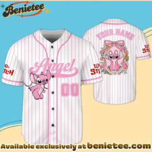 Customize Angels Baseball Jersey, Disney Jersey, Anime Jersey