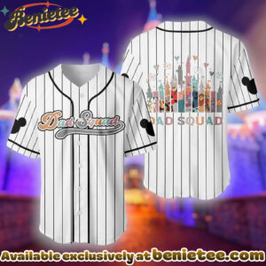 Dad Squad Baseball Jersey, Disney Jersey, Anime Jersey