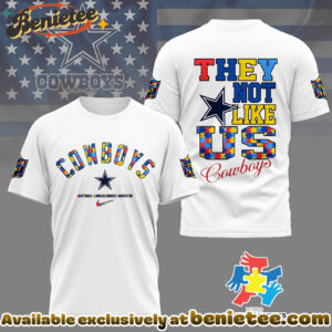 Dallas Cowboys Premium NFL Autism Awareness Month 3D Tshirt, Hoodie, Sweatshirt