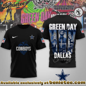 Dallas Cowboys Premium NFL Premium NFL Green Day X Super Bowl LX Special Edition 3D Tshirt, Hoodie, Sweatshirt