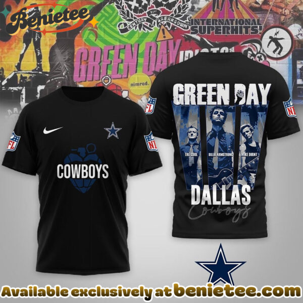 Dallas Cowboys Premium NFL Premium NFL Green Day X Super Bowl LX Special Edition 3D Tshirt, Hoodie, Sweatshirt