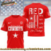 Dallas Cowboys Premium NFL Red Friday Firefighter 3D Tshirt, Hoodie, Sweatshirt