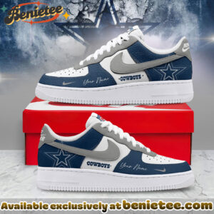 Dallas Cowboys Premium SHOES Air Force 1 Victory Pride Limited Edition