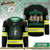 Dallas Stars Premium NHL Snoopy Firefighter Hockey Jersey