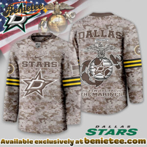 Dallas Stars Premium NHL U.S.M.C Hockey Jersey