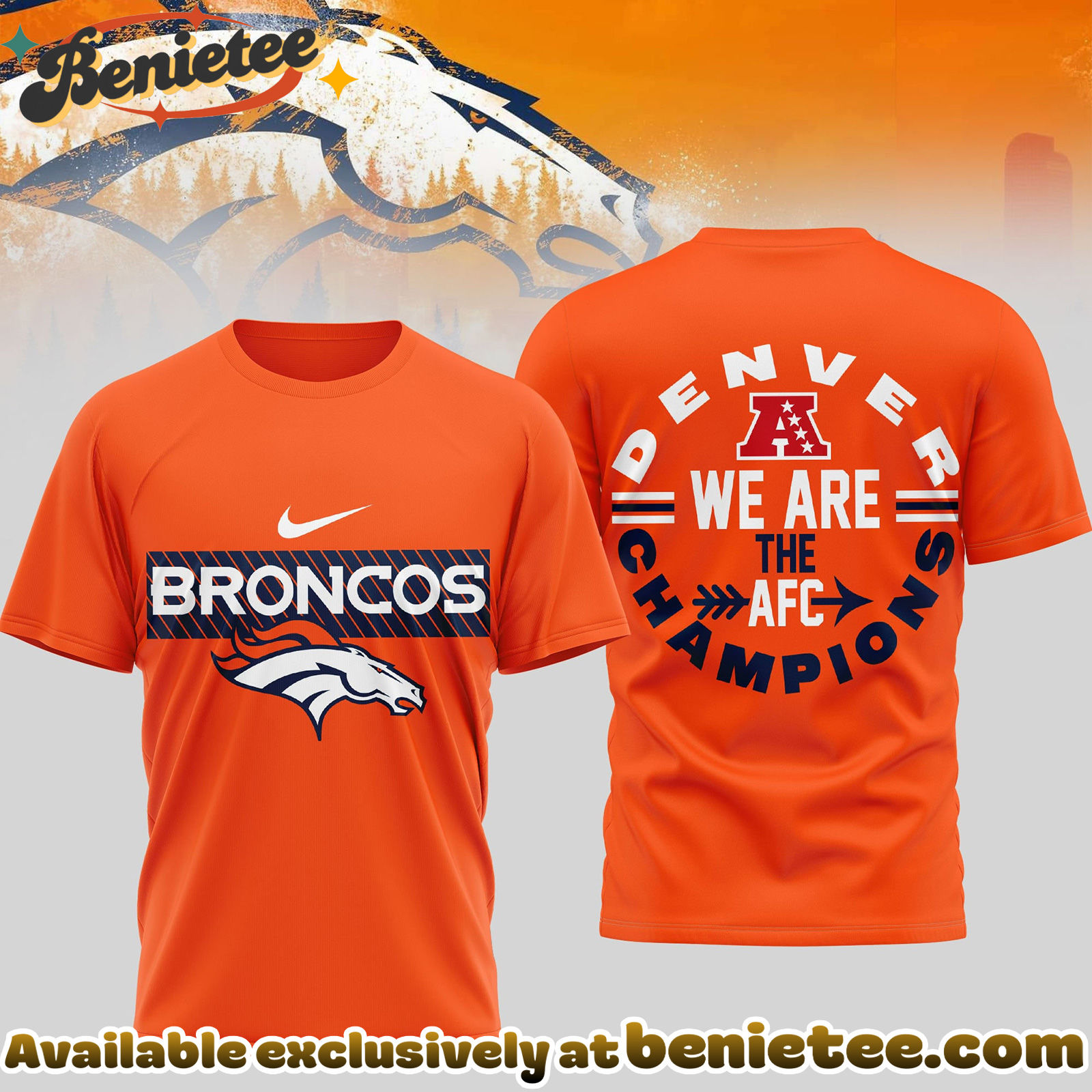 Denver Broncos Premium NFL 2026 Super Bowl 3D Tshirt, Sweatshirt, Hoodie