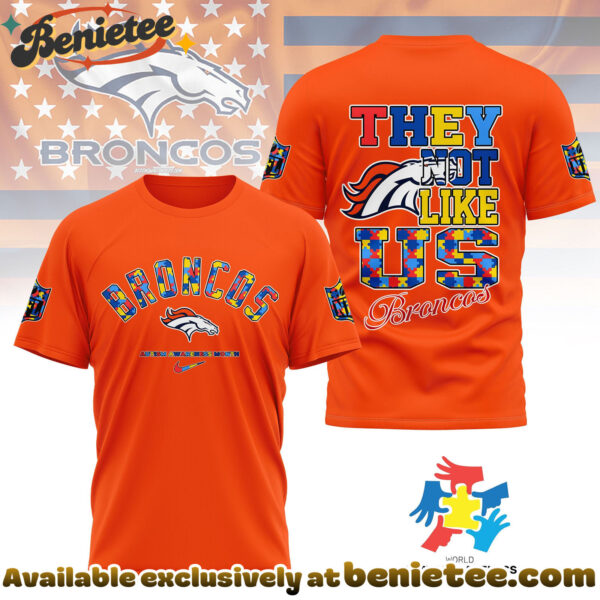 Denver Broncos Premium NFL Autism Awareness Month 3D Tshirt, Hoodie, Sweatshirt