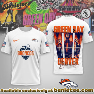 Denver Broncos Premium NFL Premium NFL Green Day X Super Bowl LX Special Edition 3D Tshirt, Hoodie, Sweatshirt