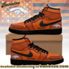 Denver Broncos Premium NFL Pride Jordan 1 High Top Sneaker Nike Air Jordan 1