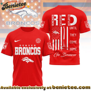 Denver Broncos Premium NFL Red Friday Firefighter 3D Tshirt, Hoodie, Sweatshirt