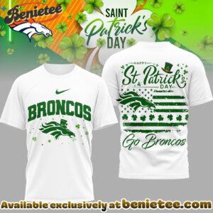 Denver Broncos Premium NFL St. Patricks Day 3D Tshirt, Hoodie, Sweatshirt