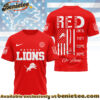 Detroit Lions Premium NFL Red Friday Firefighter 3D Tshirt, Hoodie, Sweatshirt